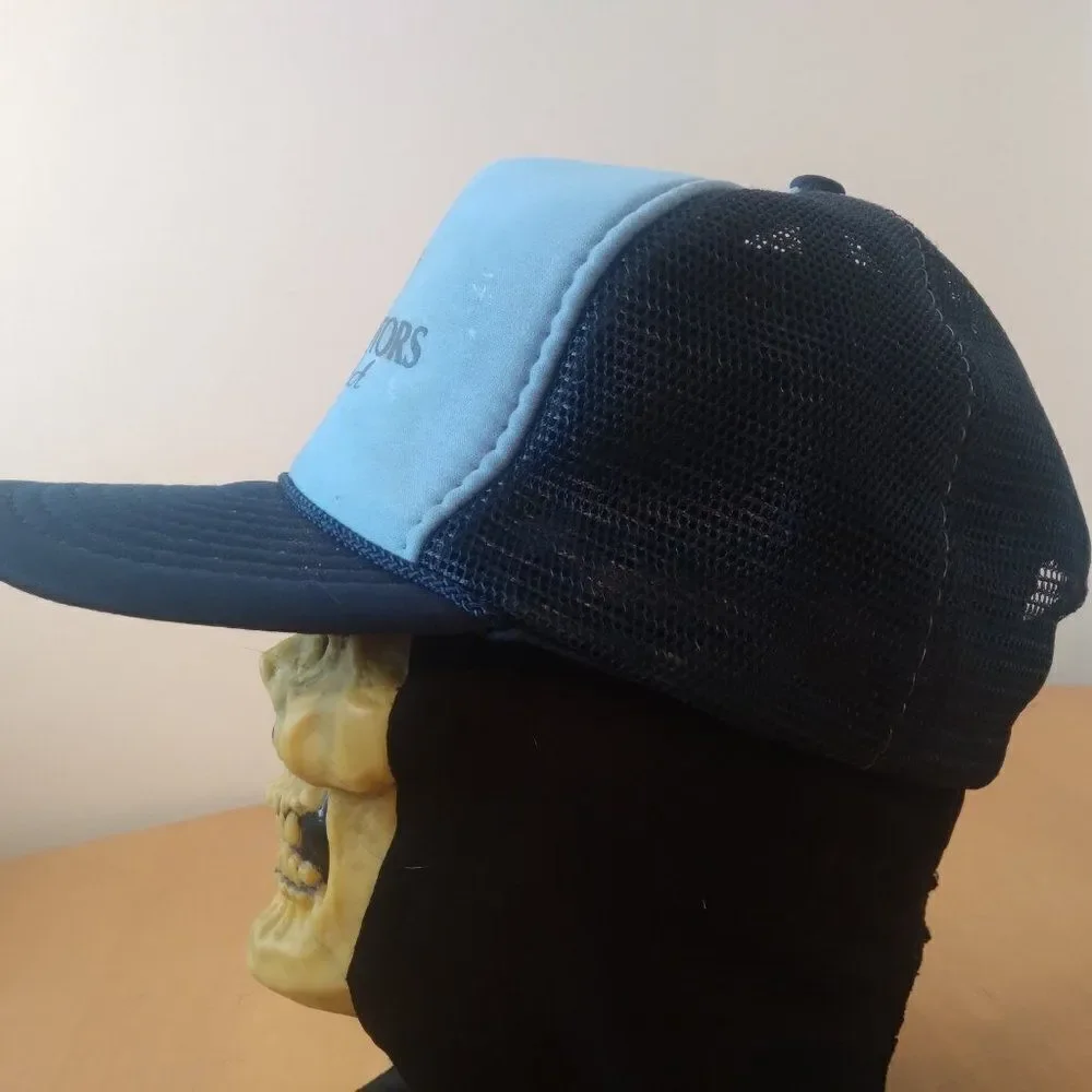 Vintage Crown Motors Turlock California Snap Trucker Hat